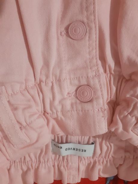 Dievčenská bledoružová sukňa, reserved,164