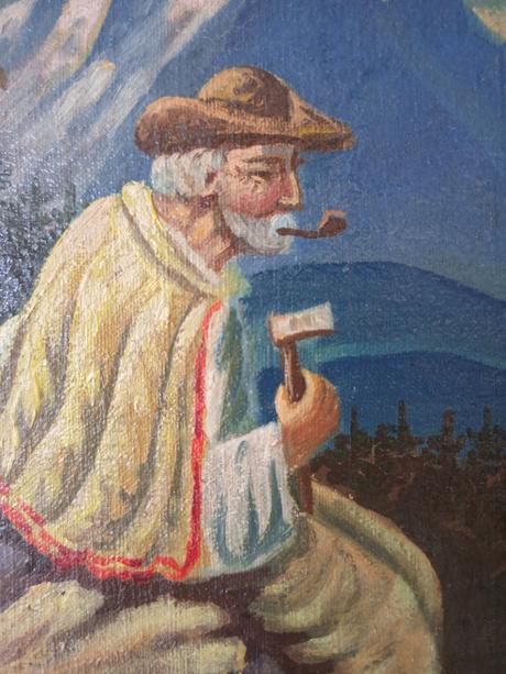 Olejomalba  deduško v horách, 