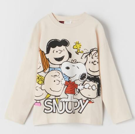 Snoopy triko, zara,164