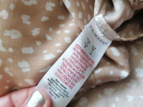 Volániková blúzka, primark,40