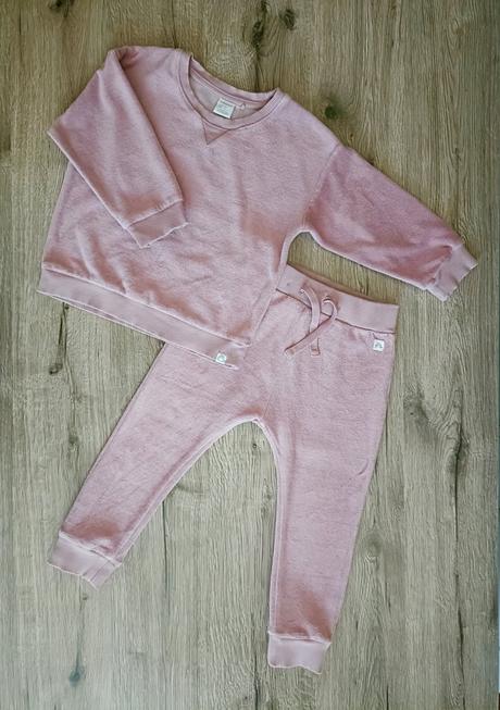 Lindex velúrová súprava tepláky mikina 92, lindex,92