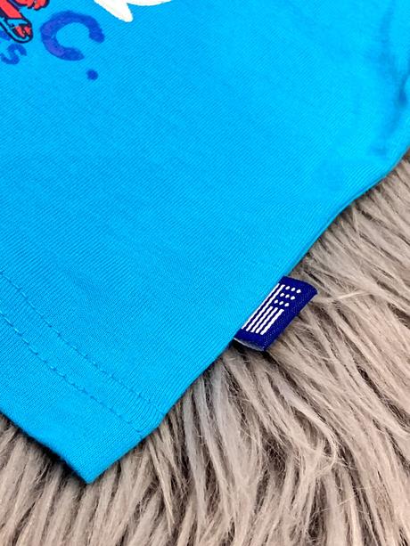 Chlapčenské tričko s potlačou a nápismi (6-9 mes.), original marines,68 / 74