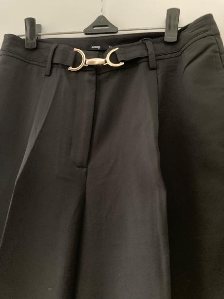 Široké nohavice - elegantné so sponou, sinsay,m