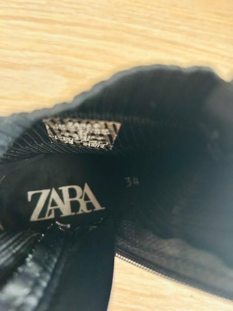 Štýlové ponožkové tenisky značky zara, zara,34