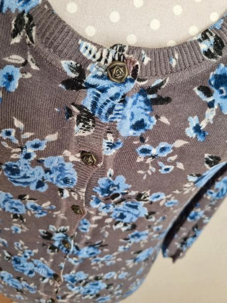 Modro sivý svetrík orsay veľ. s, orsay,s