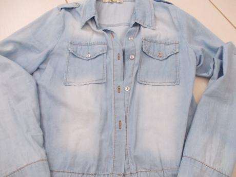 Riflová košela tenká, s