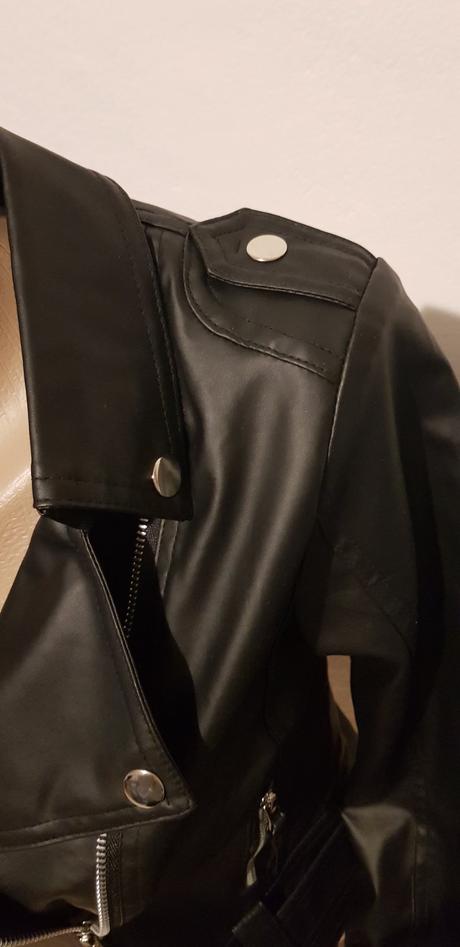 Koženková bunda, s