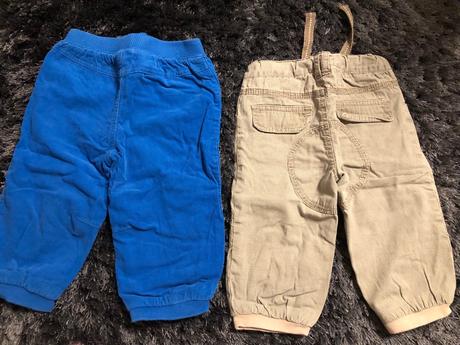 Zateplené nohavice, f&f,80