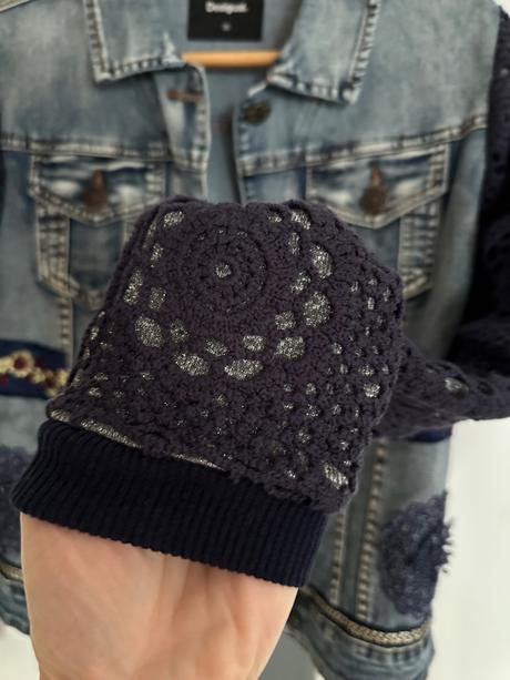 Riflová bunda desigual, desigual,s