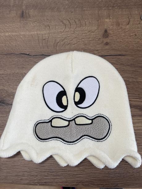 Biela spider čiapka benethon, benetton,128