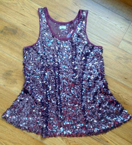 Flitrové tielko l/xl, l