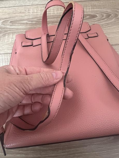 Krasny lososovy batoh michael kors, michael kors