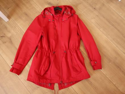 Dámska jarná dlhšia bunda bonprix veľkosť  46 + 48, bonprix,46