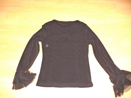 Damske čierne tričko, m