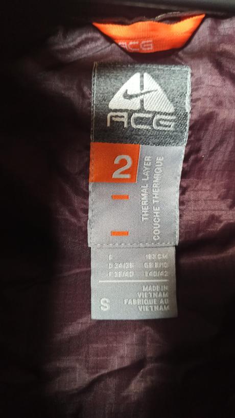 Hybridná bunda 2 v1, nike,34