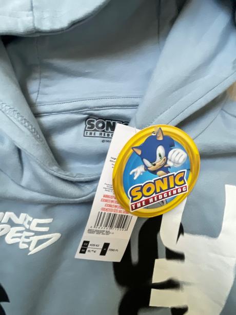 Ježko sonic mikina, f&f,146 / 152