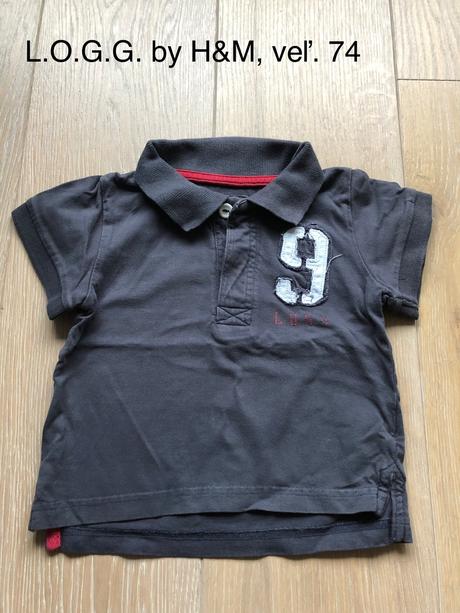 Tričko h&m, original marines veľ. 74, 74