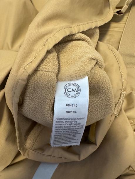 Zateplené nohavice do dažďa, snehu tchibo, tchibo,104