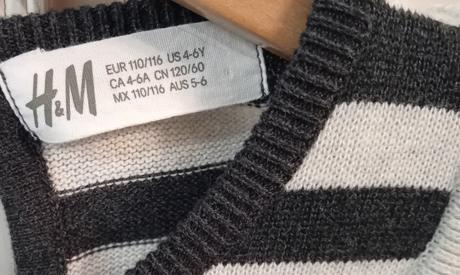 Dievčenské šaty, h&m,110