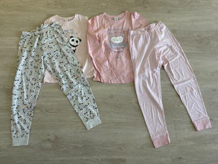 Dievcenske bavlnene pyzama vel. 140, palomino,140