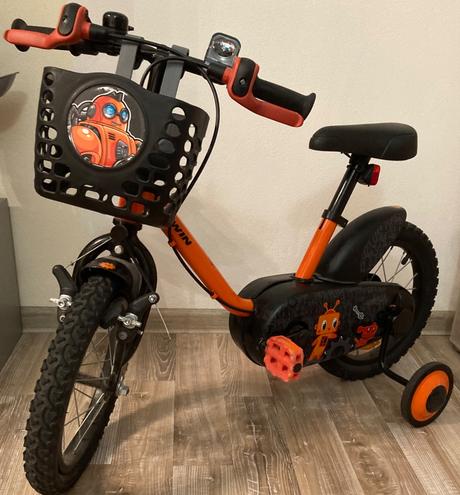 Bicykel  14-palcový,500-robot,decathlon, 14