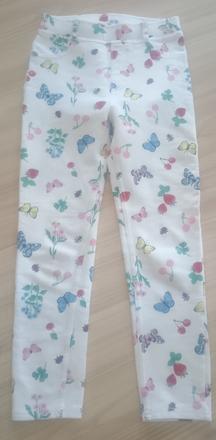 Legíny hrubšie 122 top stav, h&m,122