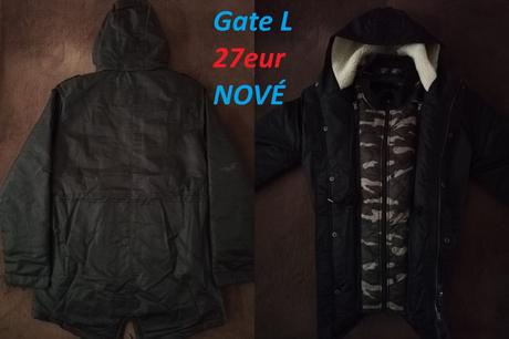 Zimná bunda hm, zimná bunda gate, h&m,l