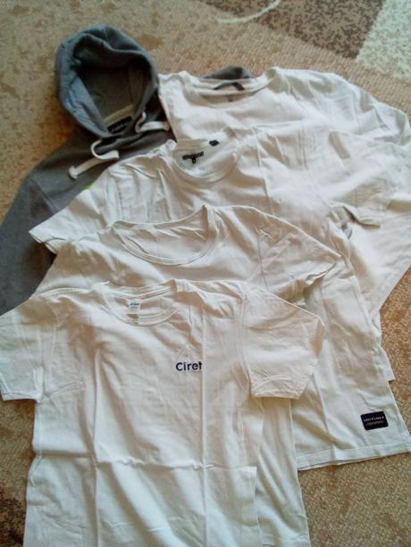 Tričká m/l+mikina, l