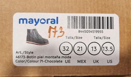 Zimné topánky, mayoral,32