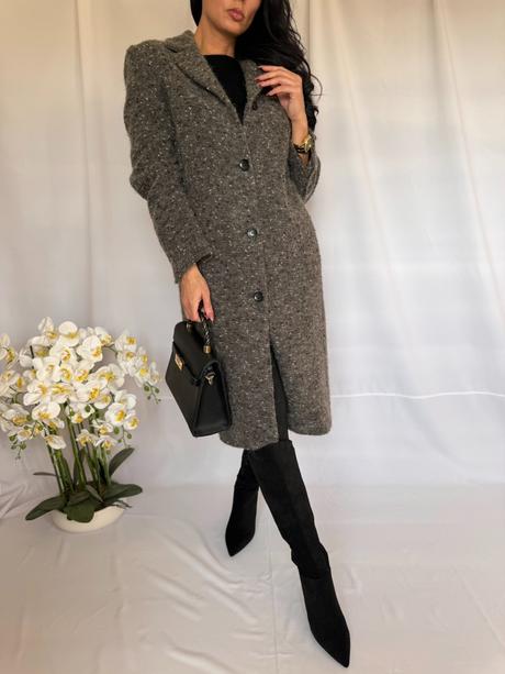 Zara - vlnený buklé kabát, zara,s