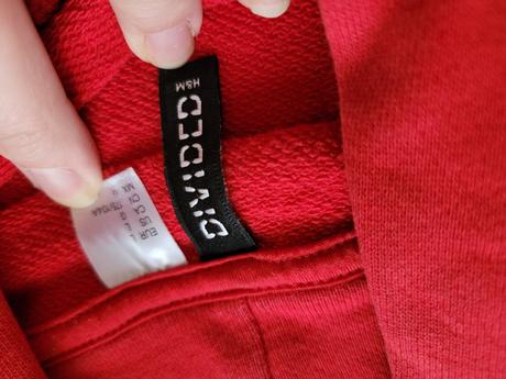 Oversize mikina, h&m,l