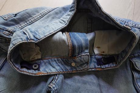 Mäkké riflové kraťasky zara, h&m,134