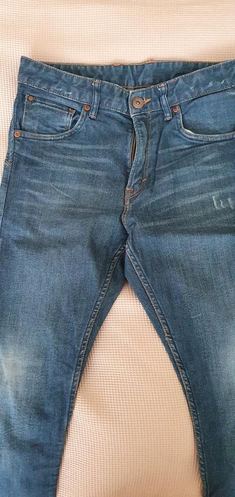 Džínsy chlapčenské, h&m,158
