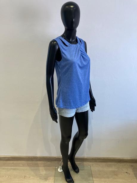 Dámske tričko modré (s), s