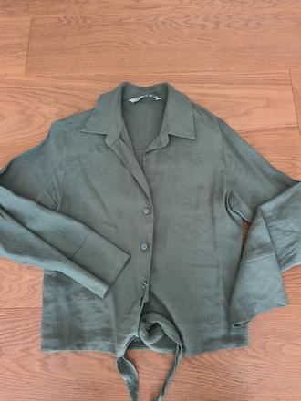 Ľan košeľa, zara,s