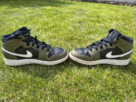 Detské tenisky air jordan 1- mid, veľ. 37,5, air jordan,37