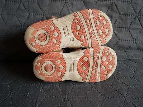 Kožené sandalky bekko, 25