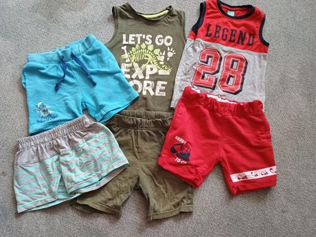 Letné tielka a kraťasy, 104–116