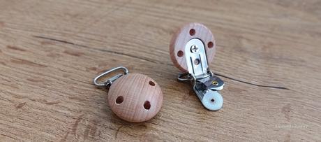 Klip na cumlík natur,