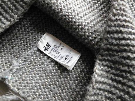 Trendy kvalitný moderný nákrčník krásny uni, super, h&m