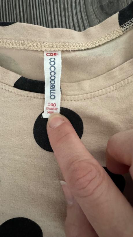 Šaty s mačičkami, coccodrillo,140