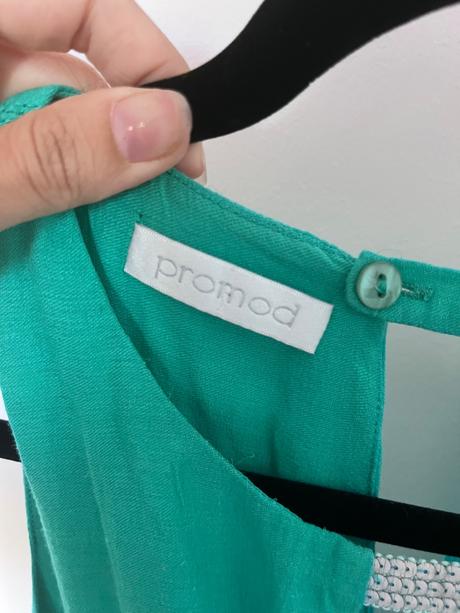 Tyrkysové šaty, promod,s