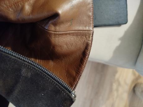 Kožené kotníkové čižmy jamie mascaro, 38