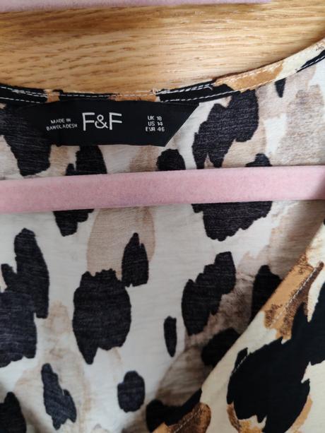 Tigrované šaty., f&f,46