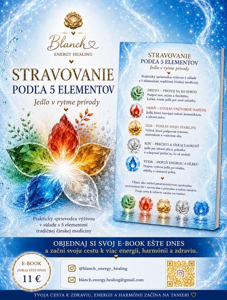 E-book stravovanie podľa 5 elementov, 