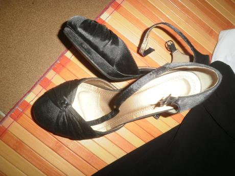 Čierne sandále, 38