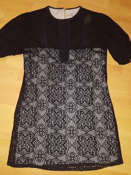 Cipkovane saty /top, 38