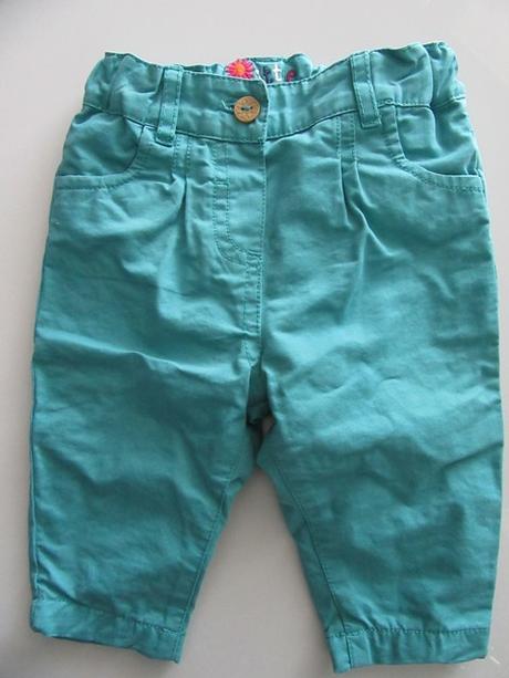 Zelené nohavice, c&a,62