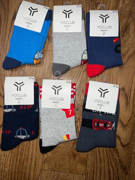 Ponozky so vzorom, 31 / 32 / 33 / 34