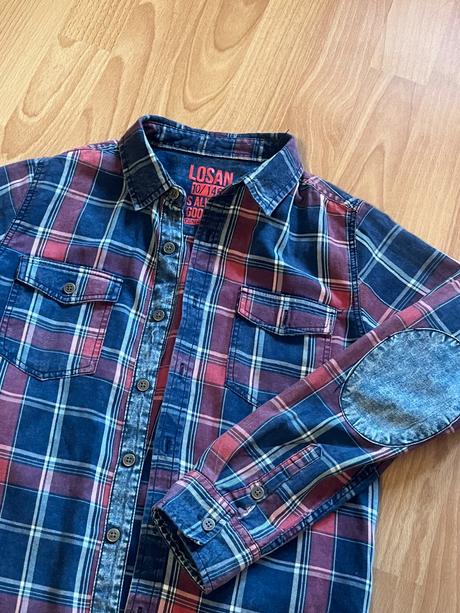 Károvaná košeľa, losan,140